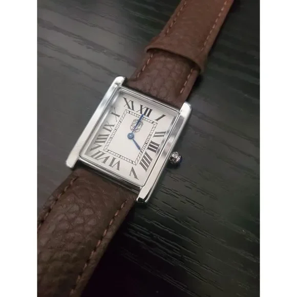 🔥NEW Pierre Lucerne 1888 Must Tank Style Swiss Inspired Classic Men's Watch - Picture 1 of 5